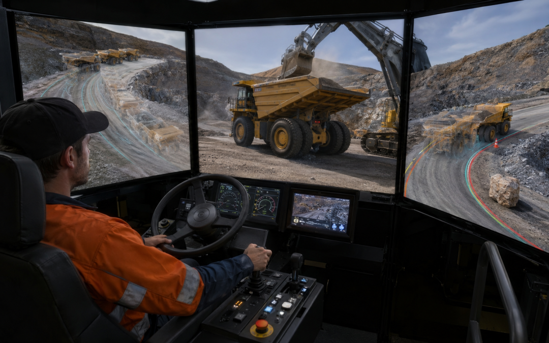 Simuladores CAEX, rigger y soldadura: la forma más segura de entrenar antes de operar